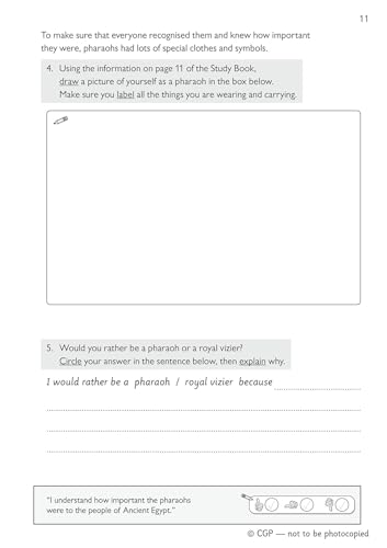CGP Books - New KS2 Discover & Learn: History - Ancient Egyptians Acti image 5