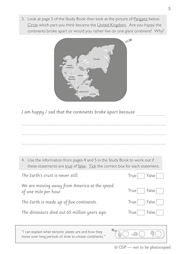 CGP Books - New KS2 Discover & Learn: Geography - Volcanoes and Earthq image 5