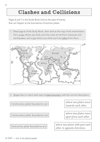 CGP Books - New KS2 Discover & Learn: Geography - Volcanoes and Earthq image 6