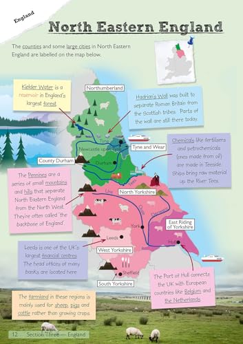 CGP Books - New KS2 Discover & Learn: Geography - United Kingdom Study image 2