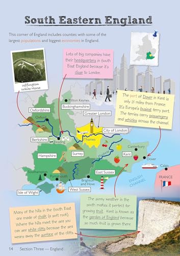 CGP Books - New KS2 Discover & Learn: Geography - United Kingdom Study image 4