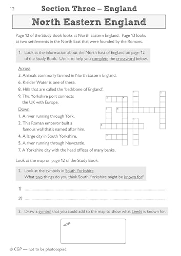 CGP Books - New KS2 Discover & Learn: Geography - United Kingdom Activ image 2