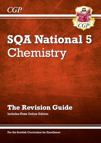 CGP Books - National 5 Chemistry: SQA Revision Guide with Online Editi image 1