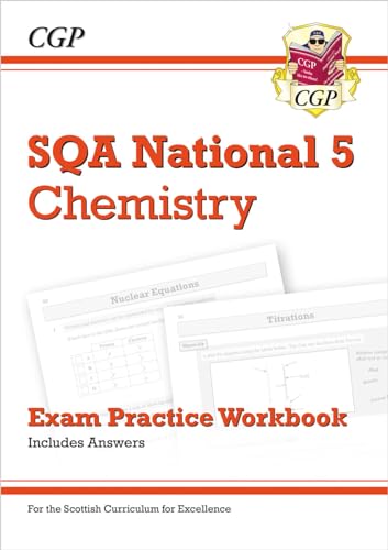 CGP Books - New National 5 Chemistry: SQA Exam Practice Workbook - inc image 1
