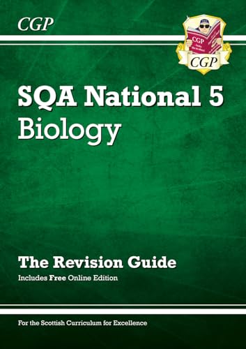 CGP Books - National 5 Biology: SQA Revision Guide with Online Edition image 1