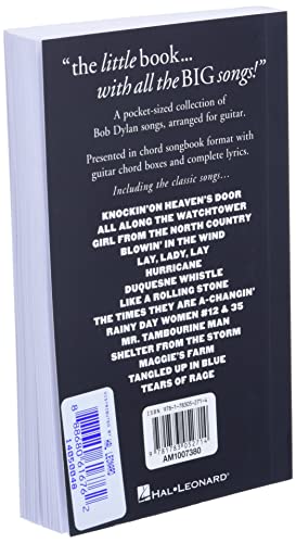 Little Black Songbook : Bob Dylan - Limp / Vinyl image 2