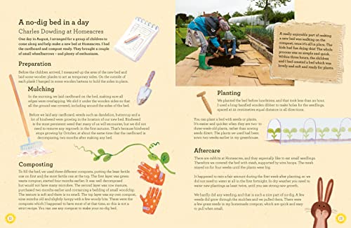 Charles Dowding - No-Dig Children's Gardening Book - Hardback image 6