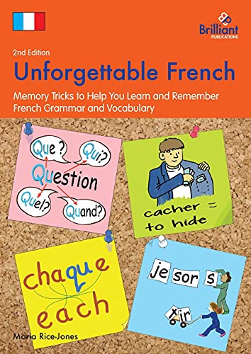Maria Rice-Jones - Unforgettable French, 2nd Edition : Memory Tricks t image 1