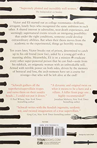 V.E. Schwab - Vicious : 1 - Paperback image 2