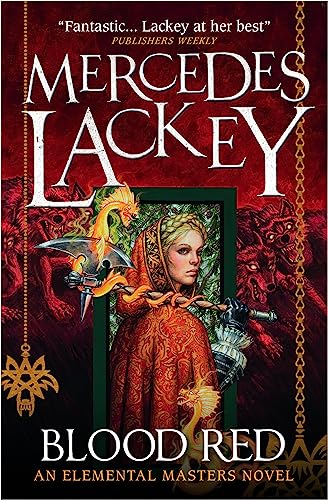 Mercedes Lackey - Blood Red : An Elemental Masters Novel - Paperback image 1