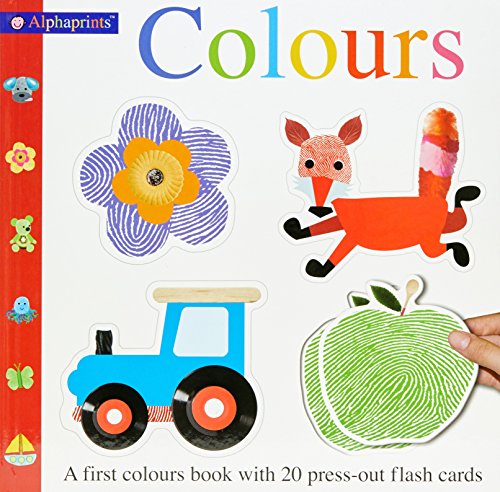 Roger Priddy - Alphaprint Colours Flashcard Book - Hardback image 1