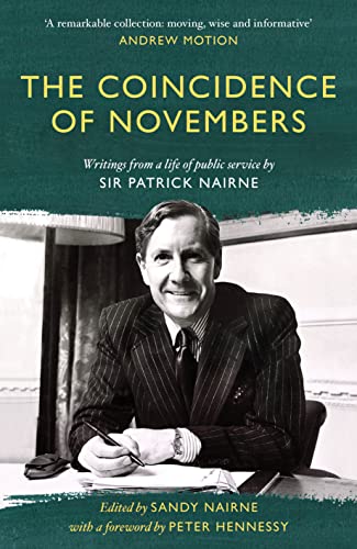 Coincidence of Novembers : Writings from a life of public service by S image 1