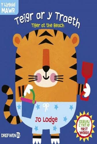 Macmillan - Cyfres y Llygaid Mawr: Teigr ar y Traeth / Tiger at the Be image 1