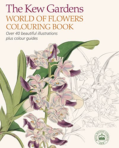 Kew Gardens - World of Flowers Colouring Book - Paperback image 1