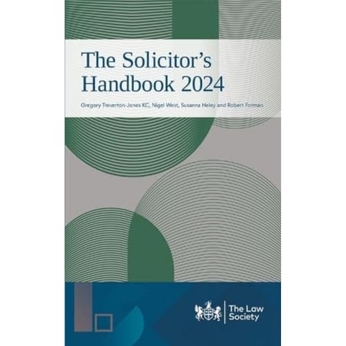 Robert Forman - Solicitor's Handbook 2024 - Paperback image 1