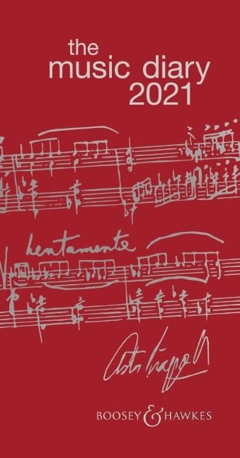 BOOSEY & HAWKES MUSIC DIARY 2021 RED - Paperback image 1