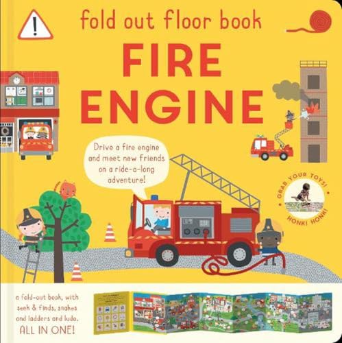 Fold out floor- Fire Engine - Hardback image 1