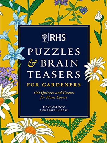 Dr Gareth Moore - RHS Puzzles & Brain Teasers for Gardeners - Paperbac image 1