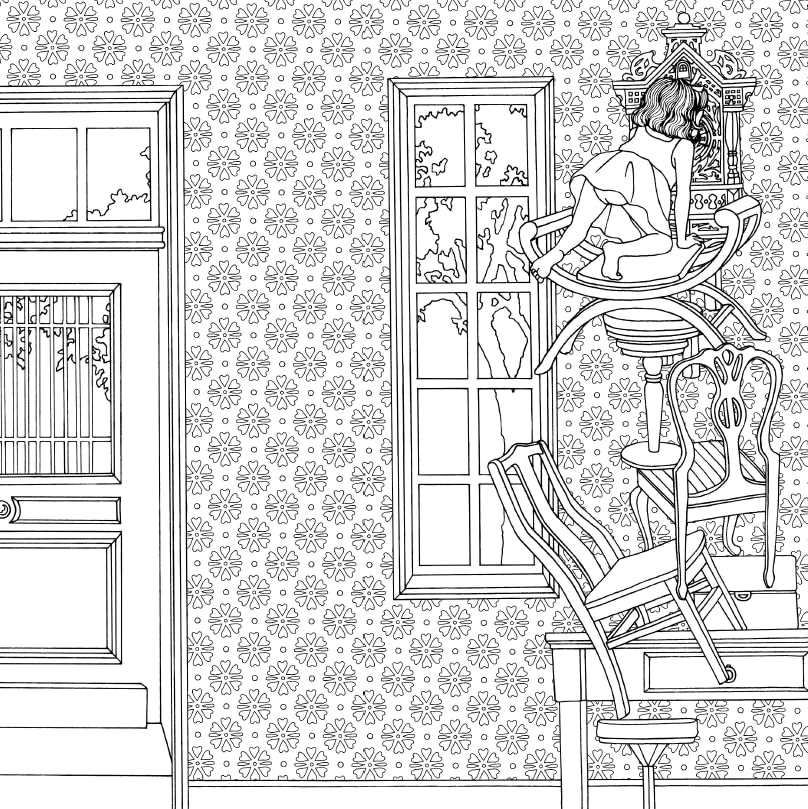 Daria Song - Time Garden : A magical journey and colouring book - Pape image 2