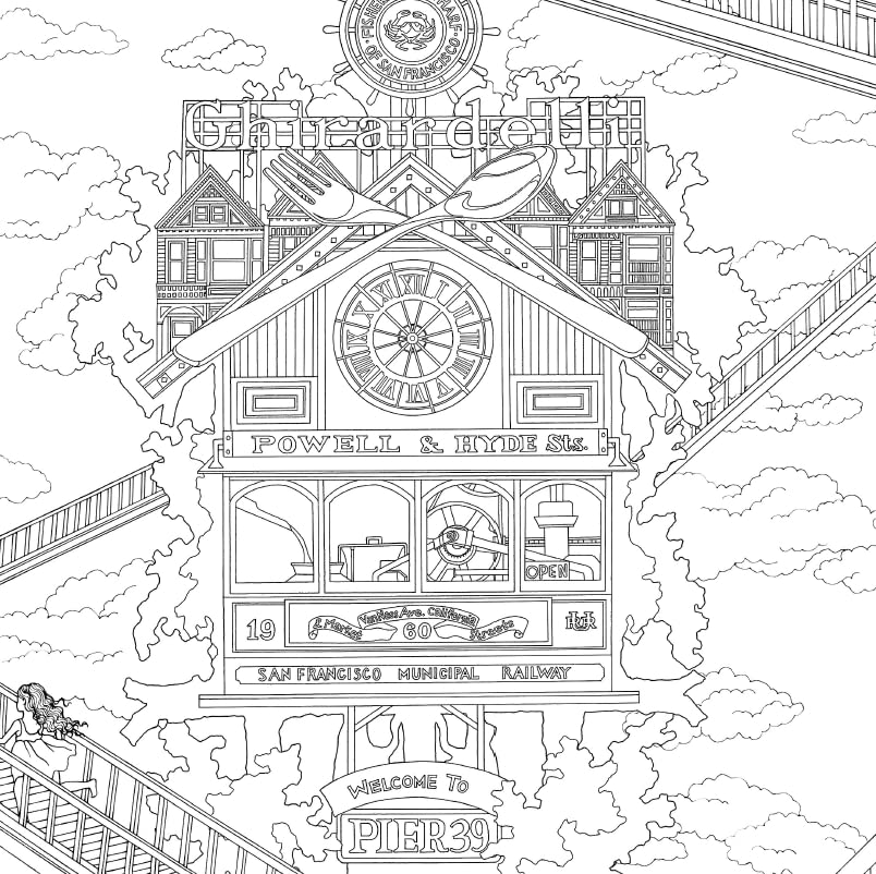 Daria Song - Time Garden : A magical journey and colouring book - Pape image 5