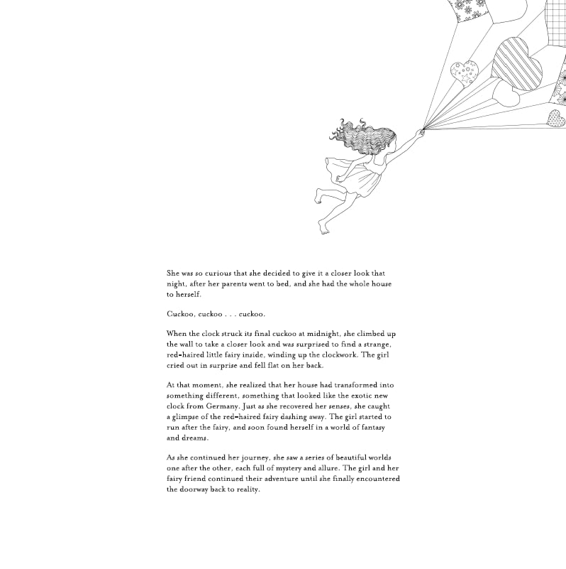 Daria Song - Time Garden : A magical journey and colouring book - Pape image 6