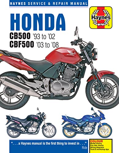 Haynes Publishing - Honda CB500 & CBF500 (93 - 08) - Paperback image 2