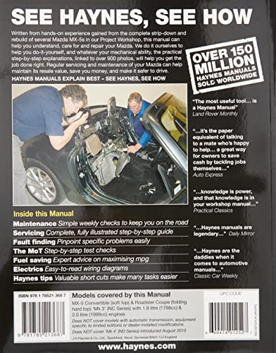 Martynn Randall - Mazda MX-5 (Oct '05 To July '15) - Paperback image 2
