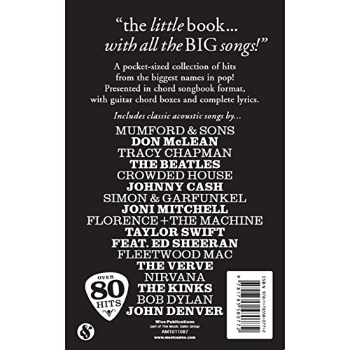 Little Black Songbook : Great Acoustic Songs - Paperback image 2