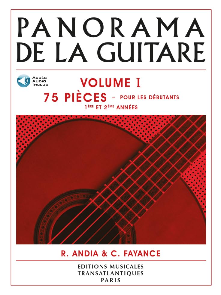 RAFA L ANDIA - PANORAMA DE LA GUITARE VOL 1 - Paperback image 1