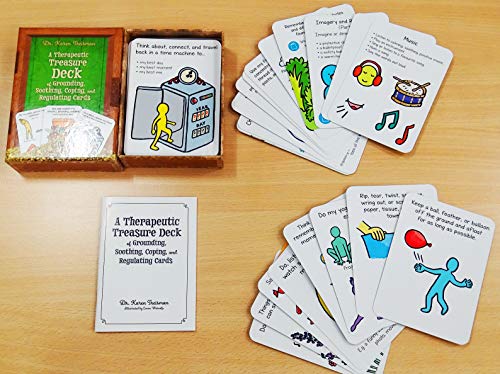 Karen Treisman - A Therapeutic Treasure Deck of Grounding, Soothing, C image 3
