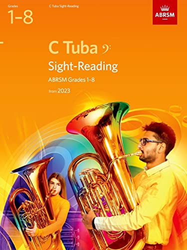 ABRSM - Sight-Reading for C Tuba,  Grades 1-8, from 2023 - Non-book it image 1