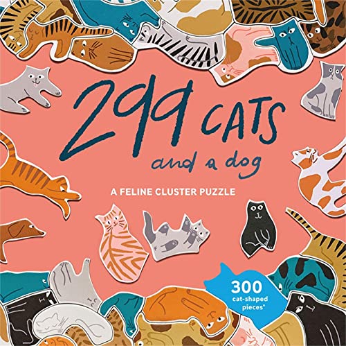 Lea Maupetit - 299 Cats (and a dog) : A Feline Cluster Puzzle - Jigsaw image 1