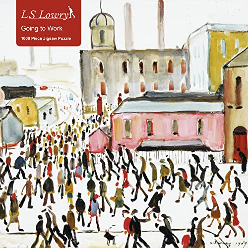 Flame Tree Studio - Adult Jigsaw Puzzle L.S. Lowry: Going to Work : 10 image 2