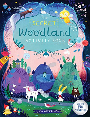 Mia Underwood - Secret Woodland Activity Book - Paperback image 1