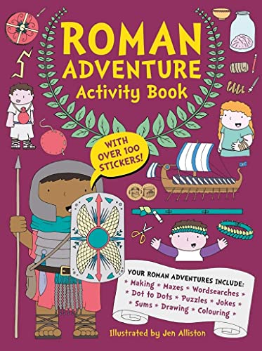 Jen Alliston - Roman Adventure Activity Book - Paperback image 1