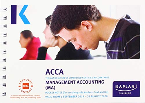 KAPLAN PUBLISHING - MANAGEMENT ACCOUNTING - POCKET NOTES - Paperback image 1