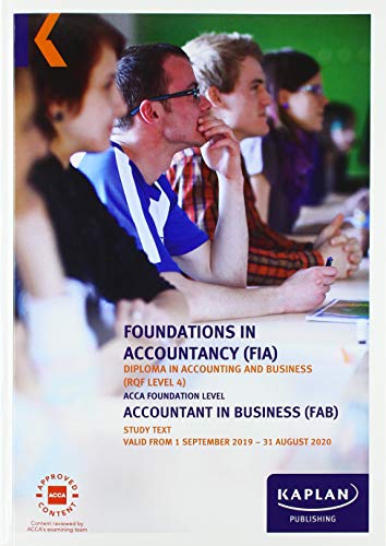 KAPLAN PUBLISHING - ACCOUNTANT IN BUSINESS - STUDY TEXT - Paperback image 1
