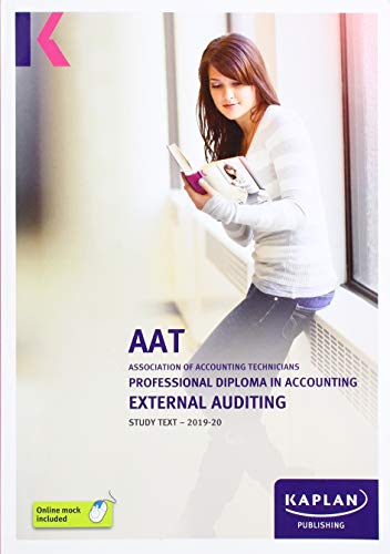 KAPLAN PUBLISHING - EXTERNAL AUDITING - STUDY TEXT - Paperback image 1