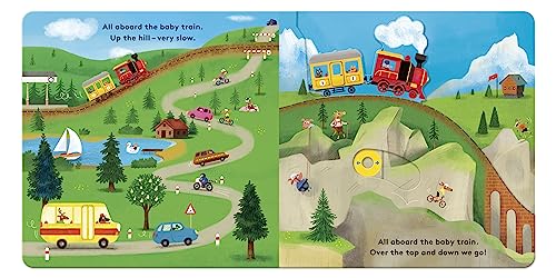 Ruth Symons - Baby on Board: Train : A Push, Pull, Slide Tab Book - Ha image 4