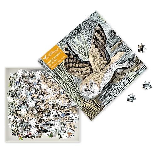 Flame Tree Studio - Adult Jigsaw Angela Harding: Marsh Owl : 1000 piec image 1