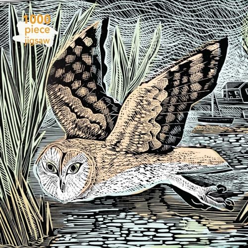 Flame Tree Studio - Adult Jigsaw Angela Harding: Marsh Owl : 1000 piec image 2