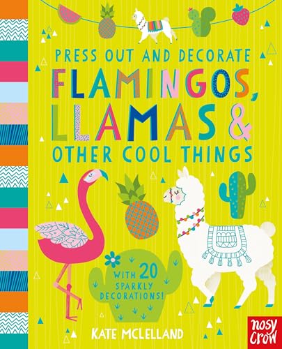 Press Out and Decorate: Flamingos, Llamas and Other Cool Things - Spir image 1