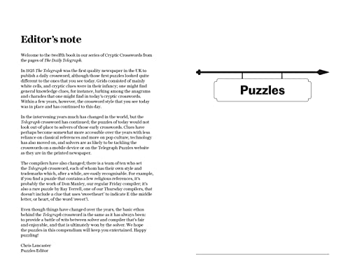 Telegraph Media Grou - Telegraph Cryptic Crosswords 12 - Paperback image 2