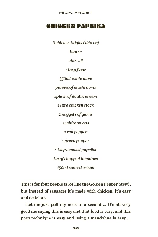 Nick Frost - A Slice of Fried Gold : Taste my Memories - Hardback image 6