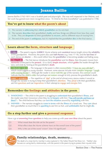 CGP Books - New GCSE English Literature Edexcel Poetry Guide: Relation image 5