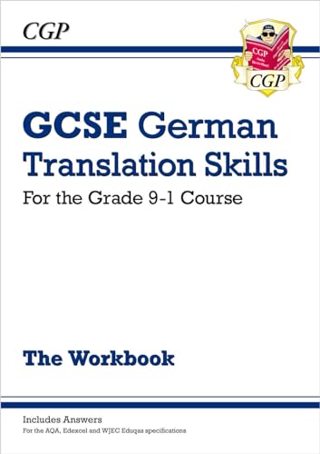 CGP Books - New Grade 9-1 GCSE German Translation Skills Workbook (inc image 1