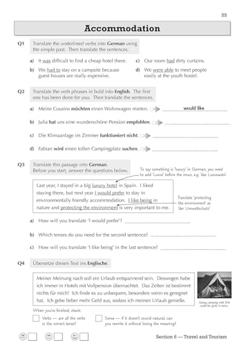 CGP Books - New Grade 9-1 GCSE German Translation Skills Workbook (inc image 3