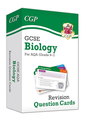 CGP Books - New 9-1 GCSE Biology AQA Revision Question Cards - Paperba image 1
