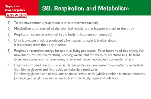 CGP Books - New 9-1 GCSE Biology AQA Revision Question Cards - Paperba image 9