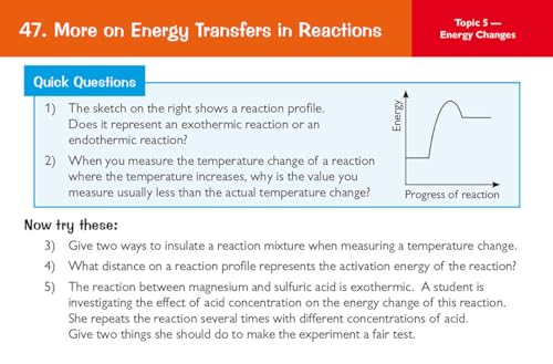 CGP Books - New 9-1 GCSE Chemistry AQA Revision Question Cards - Paper image 4